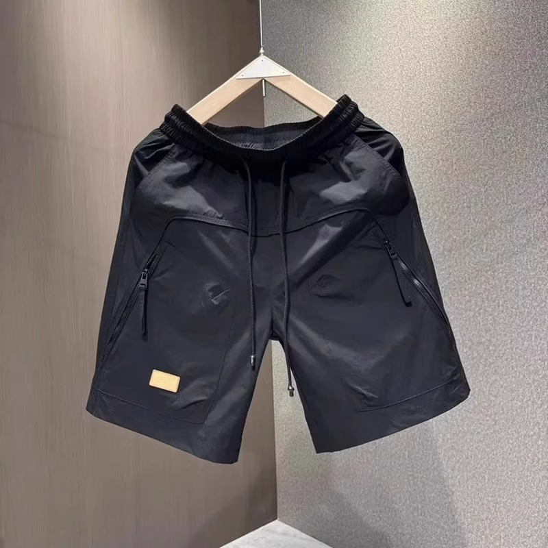 夏季工装短裤男2025夏季新款穿搭薄款裤子休闲宽松外穿运动五分裤