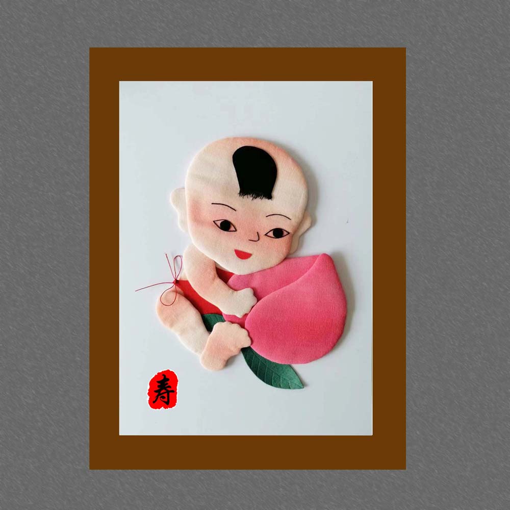 千羽堆绣布贴画棉布DIY手工