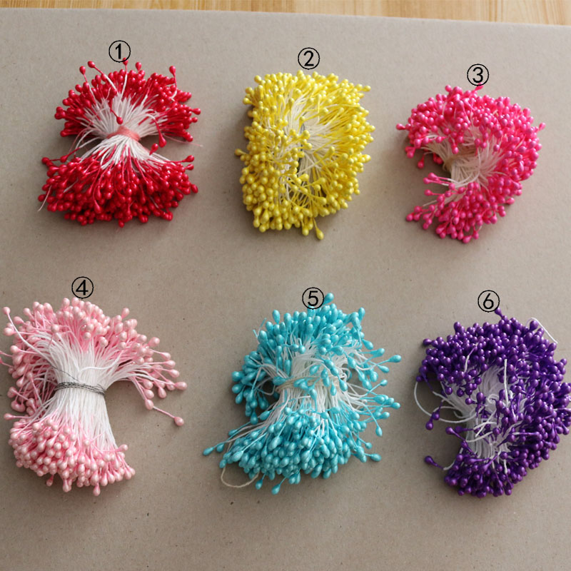 假花蕊diy手工辅料绢花发簪假花