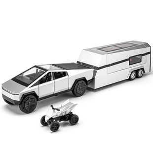 1: 32 Tesla Pickup Alloy Car Model Boy Toy火车/摩托/汽车模型
