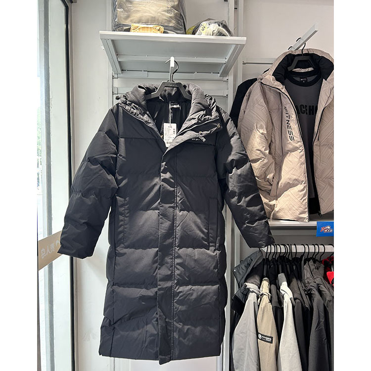 贵人鸟2025冬季新款羽绒服男子长款带帽鸭绒保暖大衣Y1255073X