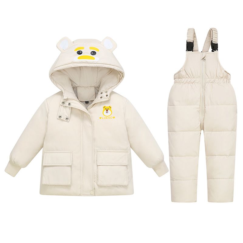 正品亲子加厚短款羽绒服冬装外套