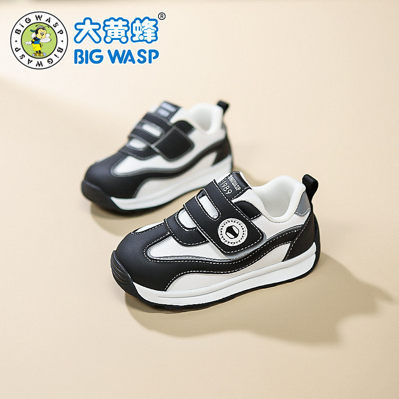 大黄蜂2025新款春秋宝宝鞋子学步鞋男童小童鞋儿童软底幼童机能鞋