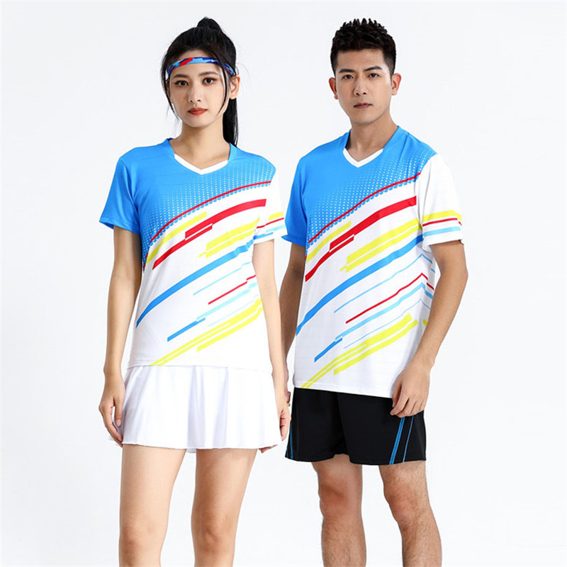 新品速干吸汗男羽毛球服套装学生羽毛球服