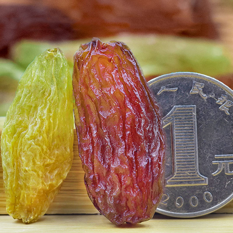 绿香妃王葡萄干500g*2特超大洗免级干果吐鲁番红香妃新货新疆特产