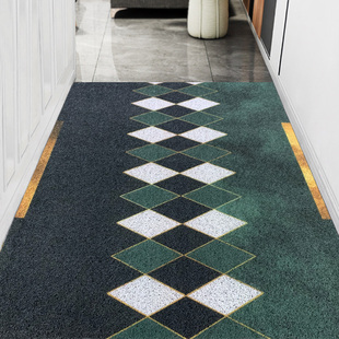 丝圈简约现代轻奢踩脚垫进门口地垫可裁剪入门脚垫子进户出入门垫