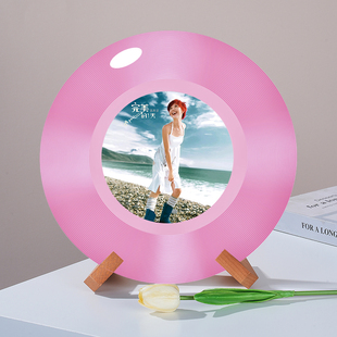 孙燕姿可定制粉胶黑胶唱片桌面摆件酒吧杂志架电视柜摆件生日礼物