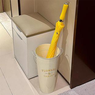 小红书同款雨伞收纳架家用入户门口玄关放伞神器装伞桶铁皮醒花桶