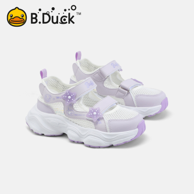B.Duck小黄鸭女童凉鞋夏季