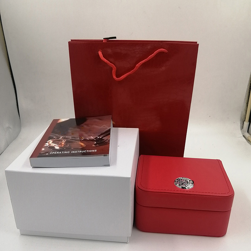 手表盒子欧米家表盒星座蝶飞海马礼盒红色收纳盒礼品盒子全套包装