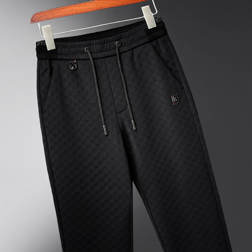 加绒休闲裤男美国苹果aemape针织