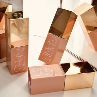 NARS 纳斯水光绚色液体腮红7ml #BEHAVE 烟粉豆沙 #BRAZEN 西柚奶
