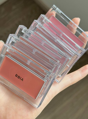 小猴子推荐！韩国bbia单色腮红膏腮紫杏仁裸妆哑光自然06无花果