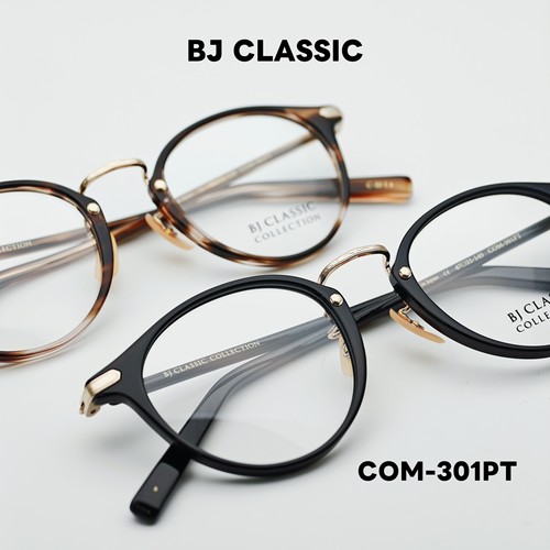 BJ CLASSIC 眼镜框男时尚日本手作眼镜架近视复古文艺COM–301PT