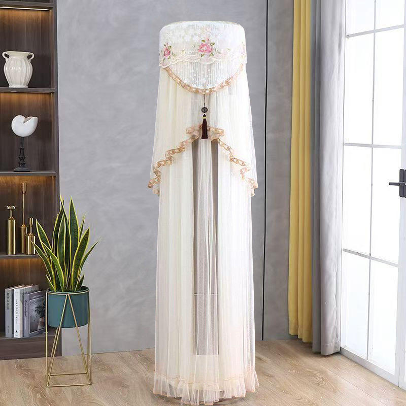 2026新款圆柱立式空调防尘罩套圆形柜机格力美的通用开机不取加长