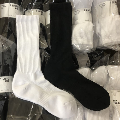 袜子男中筒袜加厚吸汗棉袜