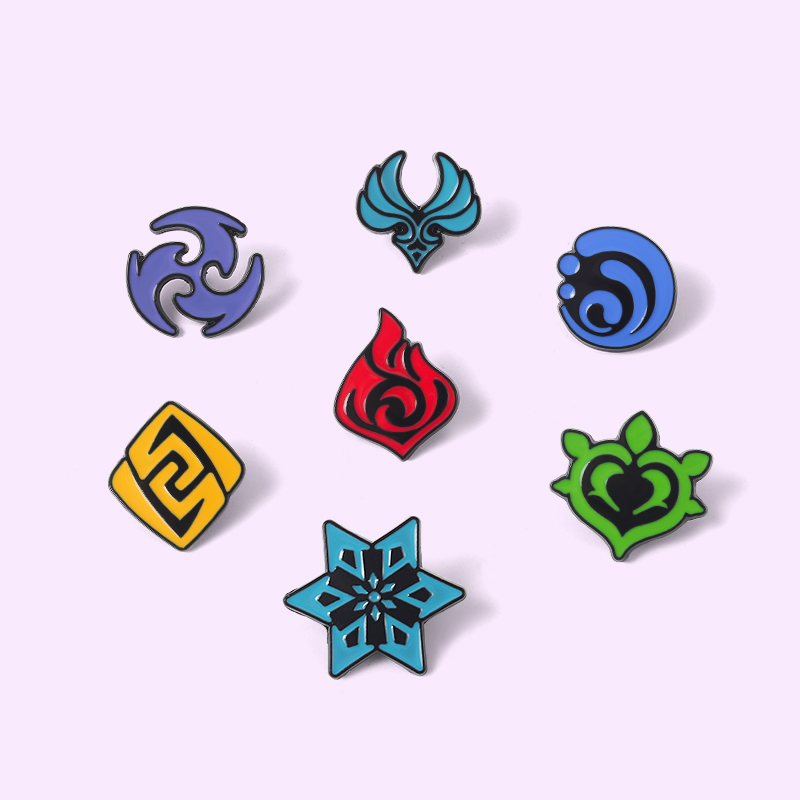 创意卡通胸针金属徽章