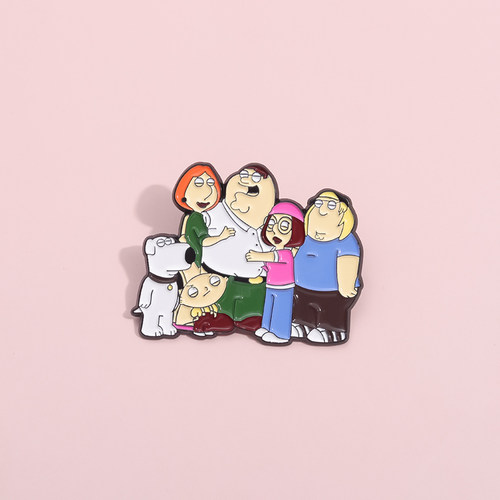 恶搞之家胸针衣服帽子别针配饰