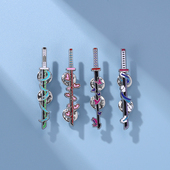 鬼灭之刃武器胸针卡通个性 动漫周边可爱胸章学生金属徽章包包勋章