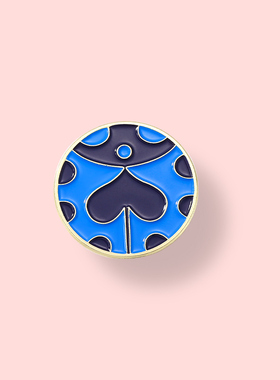 蓝色瓢虫胸针jojo奇妙冒险金属