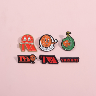 错过分钟数胸针先生时间小姐周边金属徽章卡通别针配饰勋章