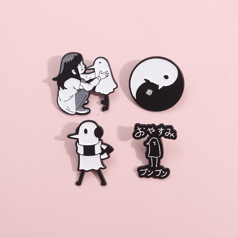 晚安布布胸针卡通动画周边徽章