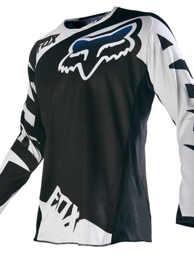 FOX狐狸头速降服摩旅装备越野摩托机车防晒骑行服长袖速干T恤男女