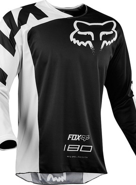 新FOX速降服长袖速干透气T恤山地自行车运动服赛车越野骑行服上衣