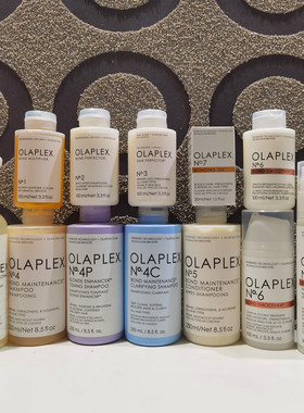 美国OLAPLEX结构还原剂0号1号3号4号5号6号8号修复烫染受损干枯