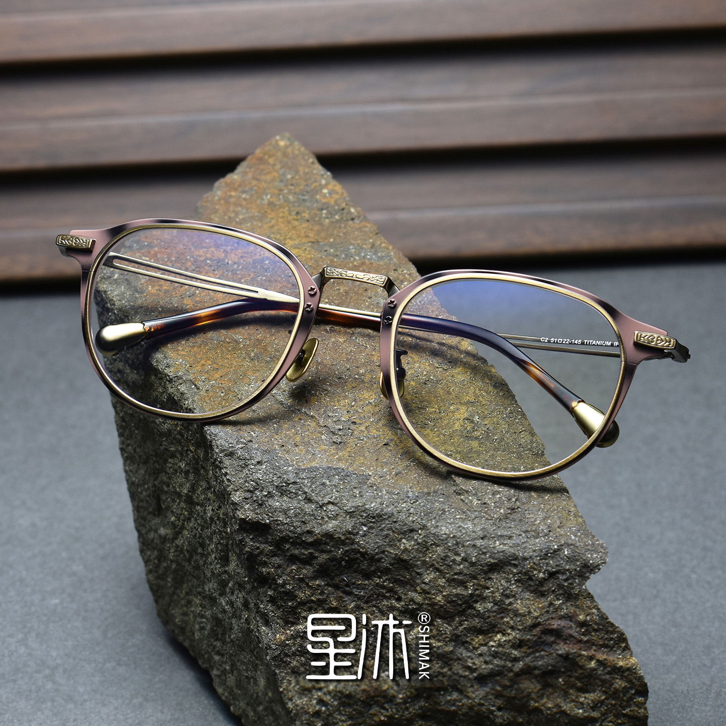 超轻复古方圆形纯钛眼镜框男文艺近视大脸全框豹纹防蓝光成品护目