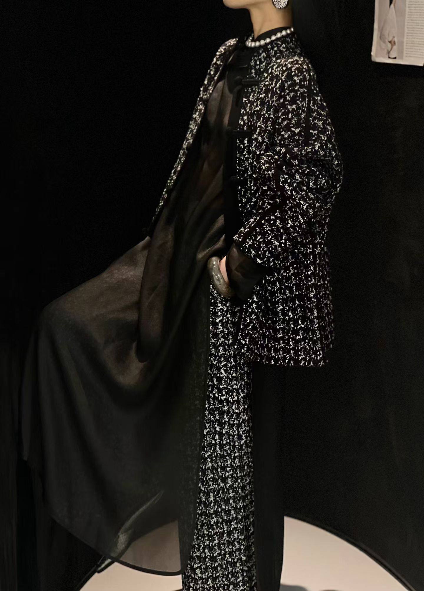 2026早春新款设计师品牌高级定制羊毛外套长裤套装,女装/女士精品,时尚套装,淘宝优惠券,粉丝福利购,淘宝优惠卷