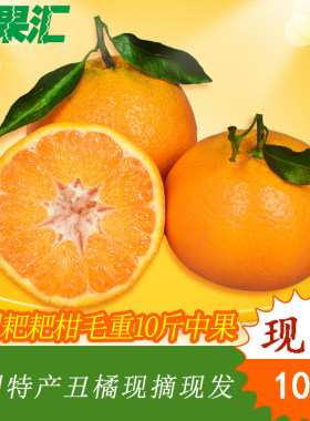 四川浦江春见耙耙柑趴趴柑粑粑柑新鲜孕妇水果10斤装丑柑桔子包邮