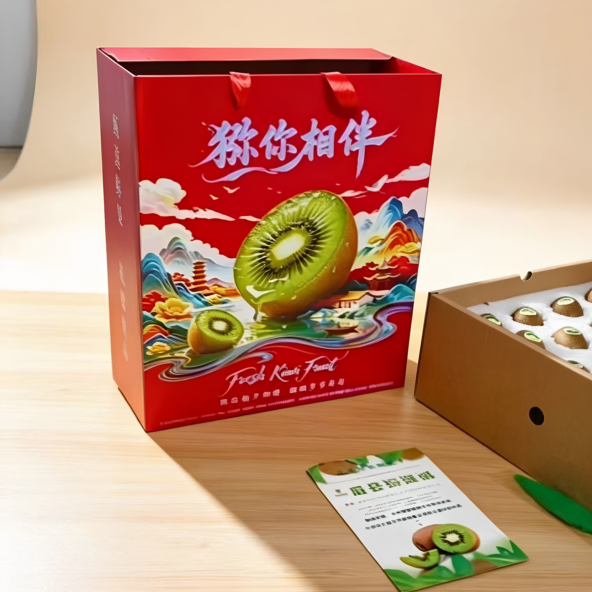 【顺丰包邮】陕西眉县绿心徐香猕猴桃40颗特大果礼盒装新鲜水果