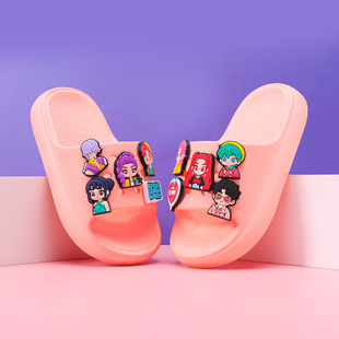 猎魔女团儿童拖鞋女童凉拖鞋夏季新款女孩室内居家中大童防滑软底