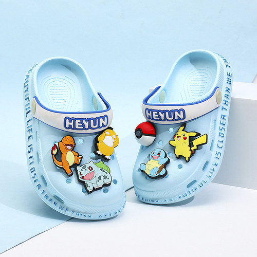 男童夏季防滑洞洞鞋儿童拖鞋