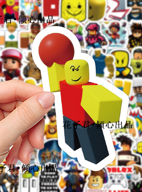 【Roblox】103张罗布乐思游戏周边贴纸卡通游戏角色周边手账贴纸