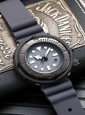 夜光旋转单日历胶带手表石英表男士手表防水手表复刻 10号