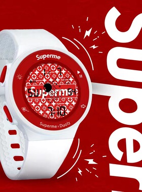 Super大牌太空人表初高中男女学生运动防水防摔男童青少年电子表