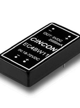 EC4BW04 幸康 9-36V转±12V转±415mA 10W DC-DC转换器