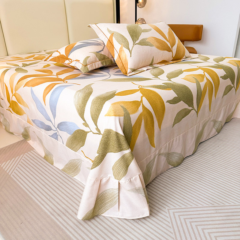 可定制床单纯棉加厚磨毛