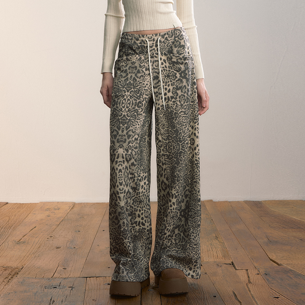 VIAPITTI休闲裤女设计感宽松