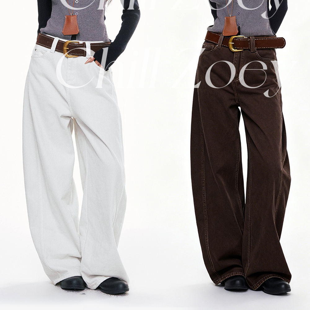 CHILLZOEY牛仔裤休闲百搭冰川