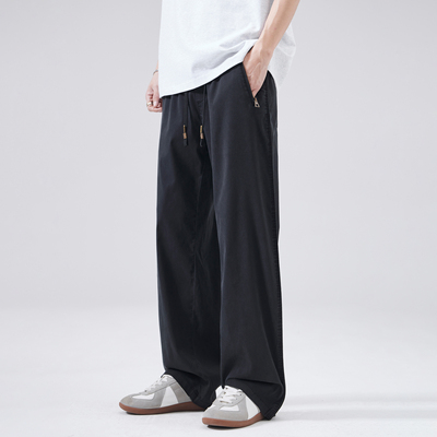 CHANMONTH式夏季薄款莱赛尔裤子