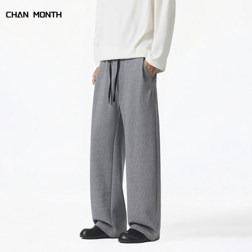 CHANMONTH美式慵懒风休闲运动裤