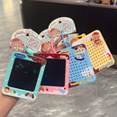 新品 卡通焦糖动物园迷你磁吸涂鸦画板玩具钥匙扣女萌趣书包小挂饰