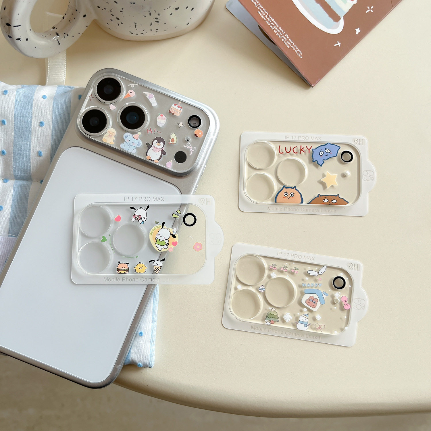 适用于苹果17镜头膜17promax系列动物卡通iPhone17pro镜头保护膜,3C数码配件,数码屏幕贴膜,淘宝优惠券,粉丝福利购,淘宝优惠卷