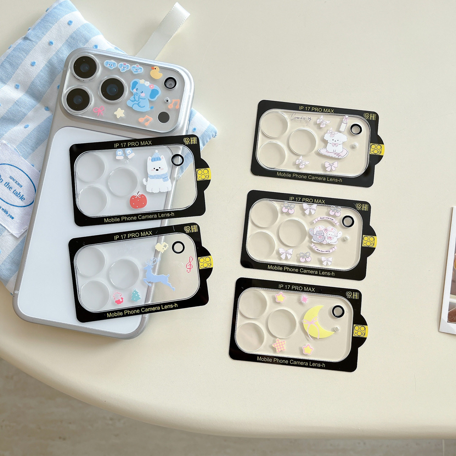 苹果17PROMAX镜头膜小鹿17系列卡通17pro镜头保护膜可爱卡通,3C数码配件,数码屏幕贴膜,淘宝优惠券,粉丝福利购,淘宝优惠卷