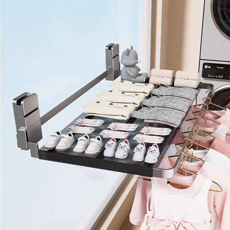 吸盘安装强力吸附晒鞋晾衣样样行