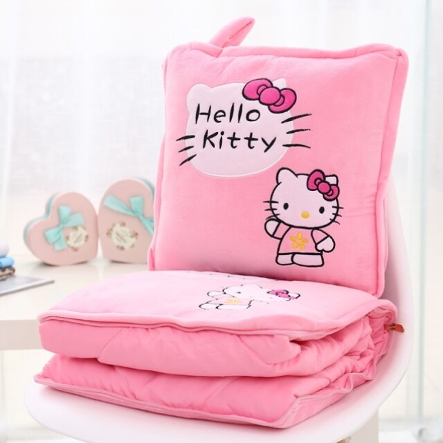zipper Pillows quilt Dual use Waist Siesta blanket lovely Pillow Waist protection Backrest pad multi-function onein the Home Fabric , Pillow/Pillow  category - from Buy2taobao.com to provide professional Taobao agent buy service