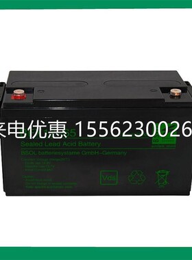 德国BSOL蓄电池BFS12-65 耐腐蚀长寿命电瓶 开关柜UPS后备应急电